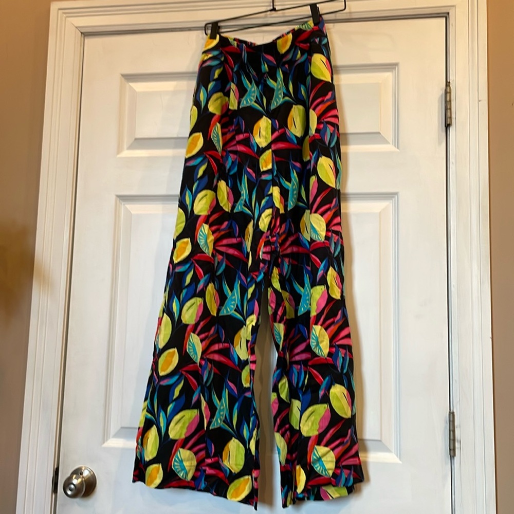 Tabitha Brown X Target Colorful Wide Leg Linen Blend Pull-on Pants XL